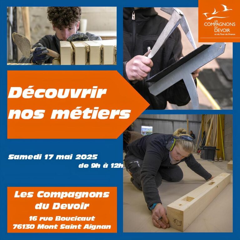 a la decouverte des metiers carre mai 2025